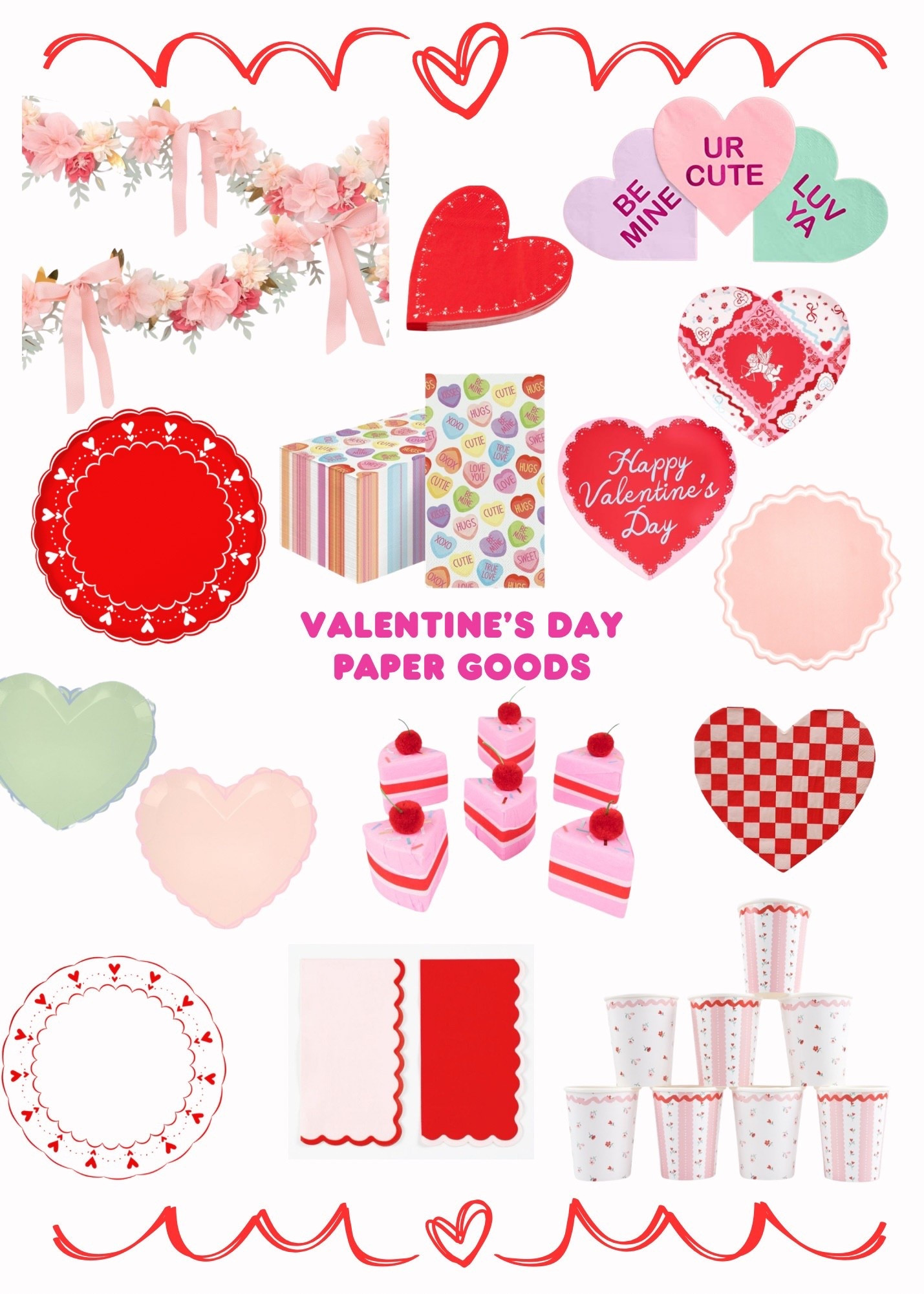 Valentines paper goods, Valentine party paper goods, Valentine paper party supplies, Valentine plates napkins cups, Valentine table decor ideas, Valentine party tableware, Valentine classroom party supplies, Valentine party decorations, kids Valentine party supplies, Valentine disposable tableware, Valentine paper plates napkins, Valentine party essentials, Valentine hosting ideas, Valentine themed party decor, Valentine party supplies for kids, Valentine paper decorations, Valentine celebration ideas, Valentine entertaining essentials, Valentine table setting ideas

#LTKKids #LTKValentine #LTKHome