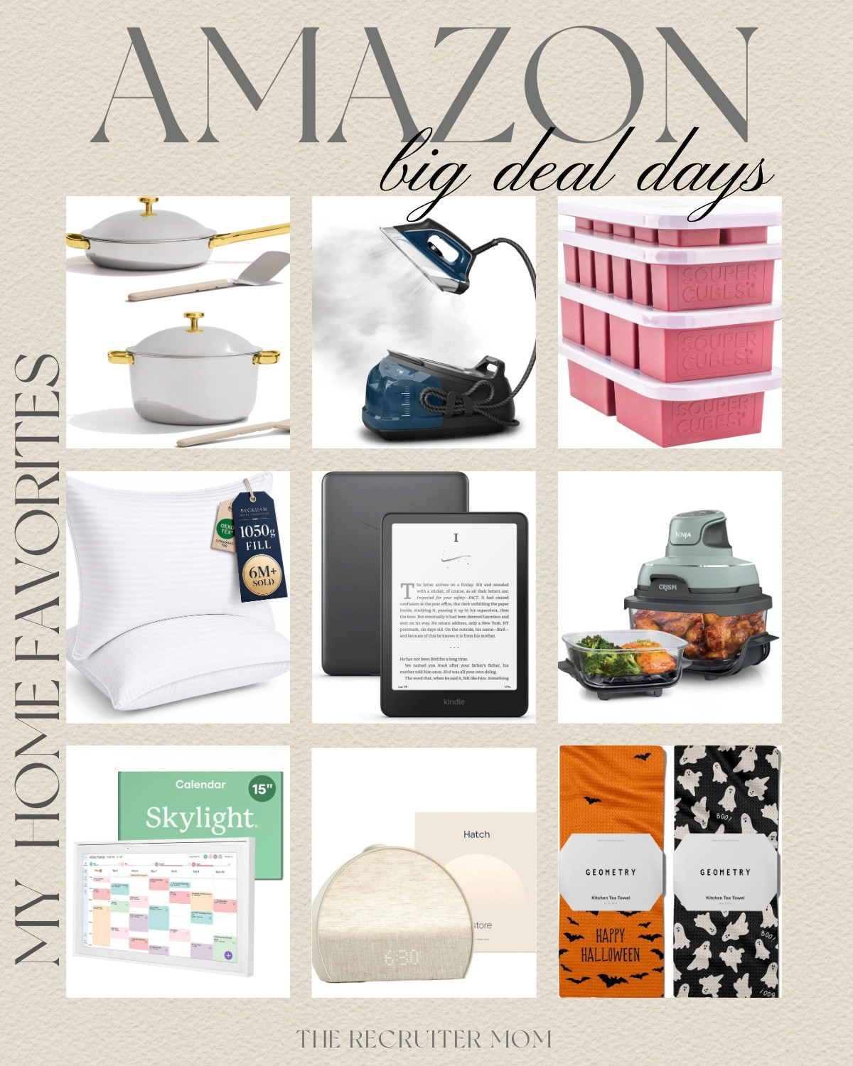 Big Deal Days home finds that make everyday life a little easier! 🏡 From cookware + organization to Kindle, Hatch and a few family favorites.
#PrimeBigDealDays #PrimeDayDeals

#LTKfoodie #LTKSeasonal #LTKHome