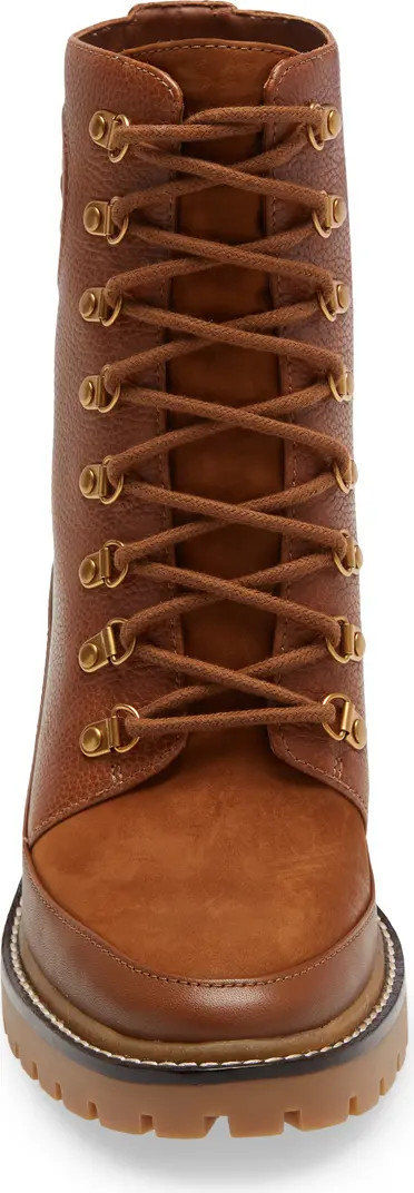 Miller Mixed Materials Lug Sole Boot | Nordstrom