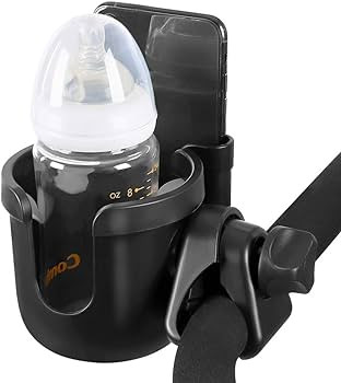 Accmor Stroller Cup Holder with Phone Holder, Bike Cup Holder, Cup Holder for Uppababy, Nuna Stro... | Amazon (US)