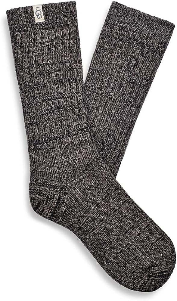 UGG Women's Rib Knit Slouchy Crew Sock | Amazon (US)