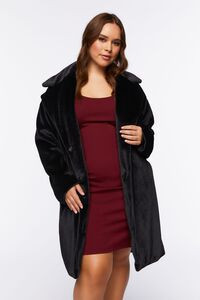 Plus Size Faux Fur Coat | Forever 21 (US)