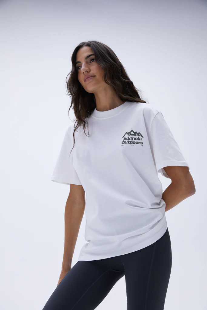 Discover Short Sleeve Oversized T-shirt - White | Adanola UK