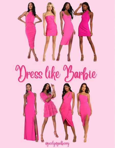 Dress like Barbie in these hot pink dresses

#LTKstyletip #LTKunder100 #LTKparties