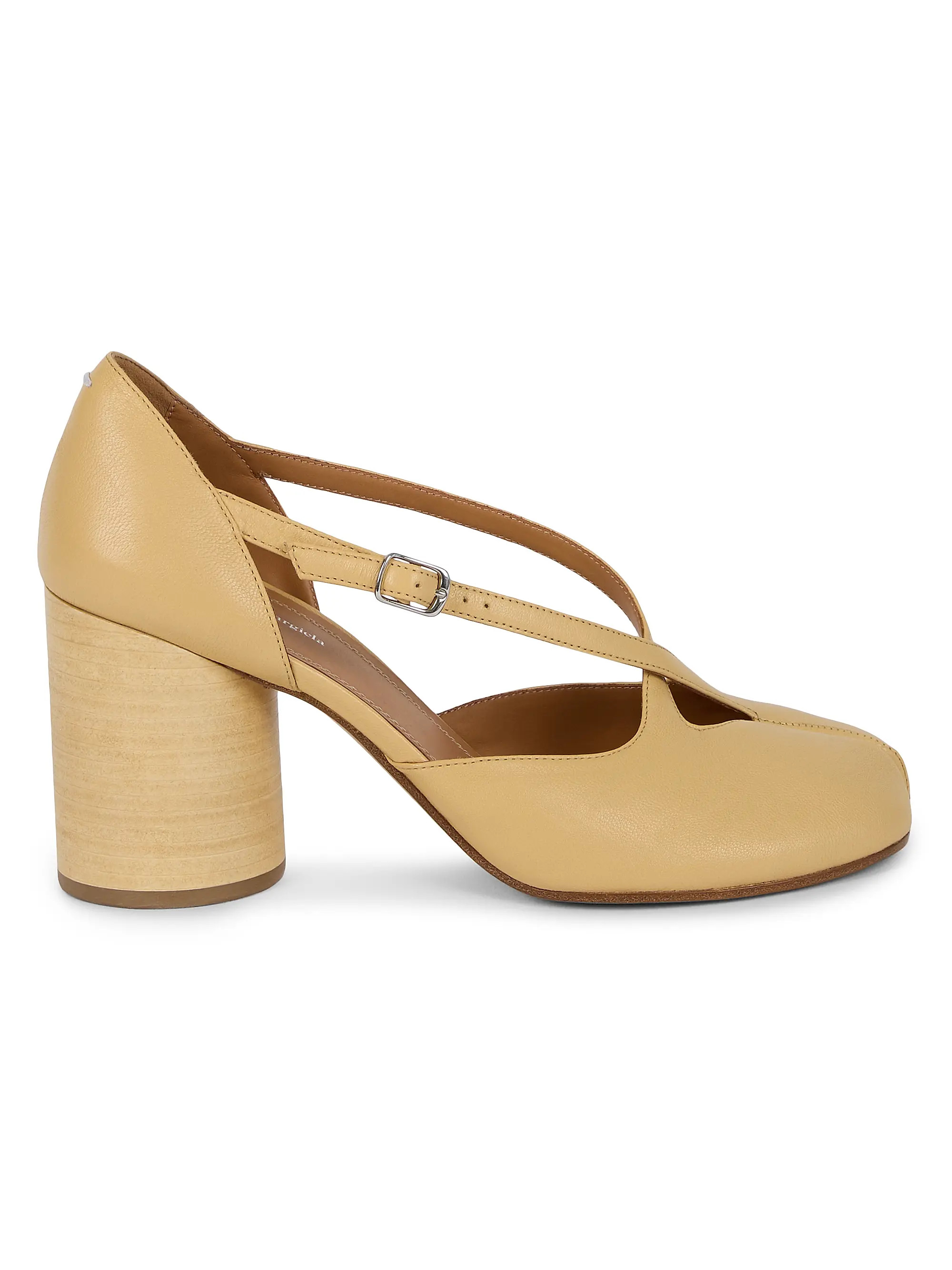 Tabi 80MM Split-Toe Leather Pumps | Saks Fifth Avenue