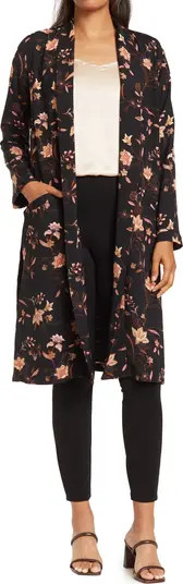 DR2 by Daniel Rainn Floral Print Duster | Nordstromrack | Nordstrom Rack