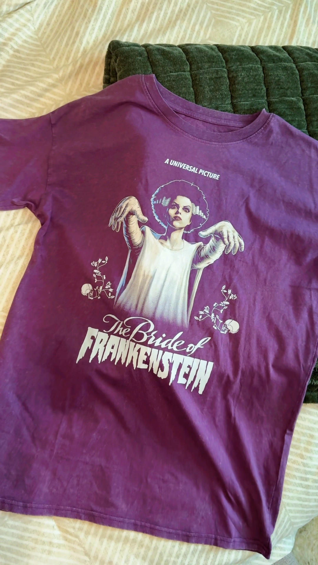Bride of Frankenstein Shirt @Target it’s perf for Halloween season!🎃👻💜 #target #targetstyle

#LTKootd #LTKgrwm #LTKSeasonal