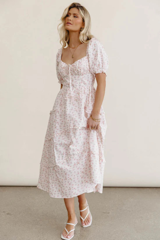Jamie Floral Midi Dress | Böhme US
