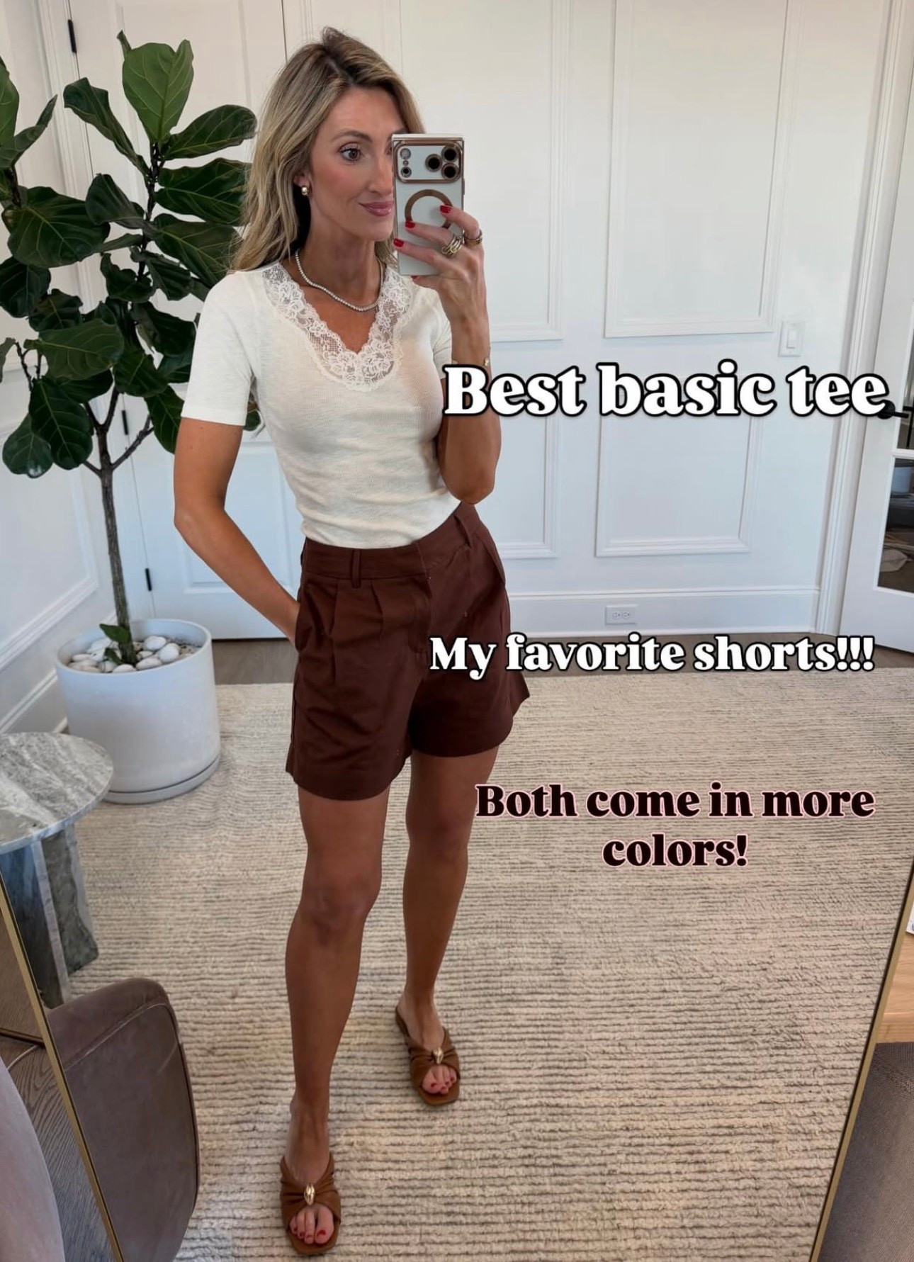 The perfect outfit for spring & summer!! Both fit tts

#LTKootd #LTKSeasonal #LTKSaleAlert