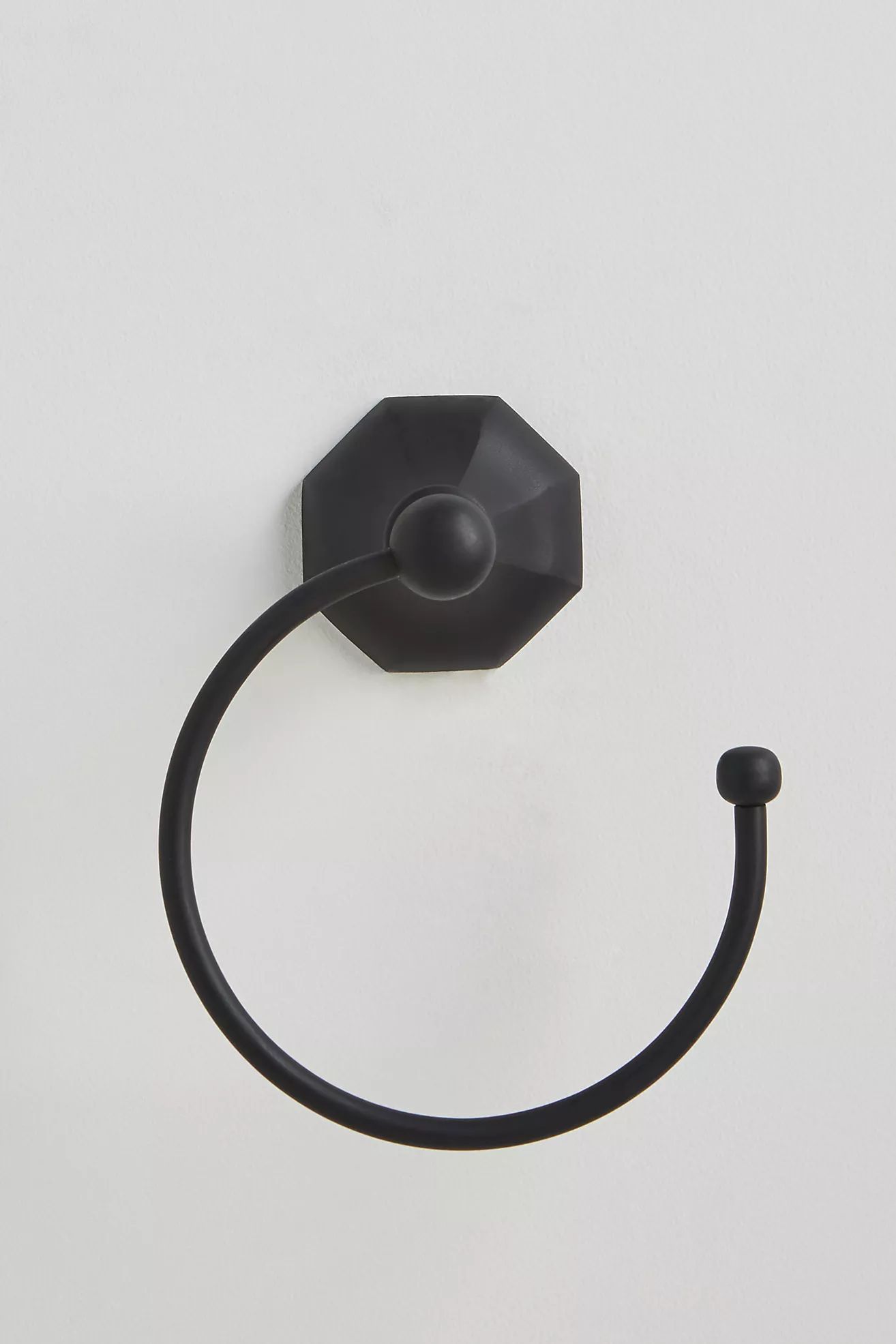 Faceted Towel Ring | Anthropologie (US)