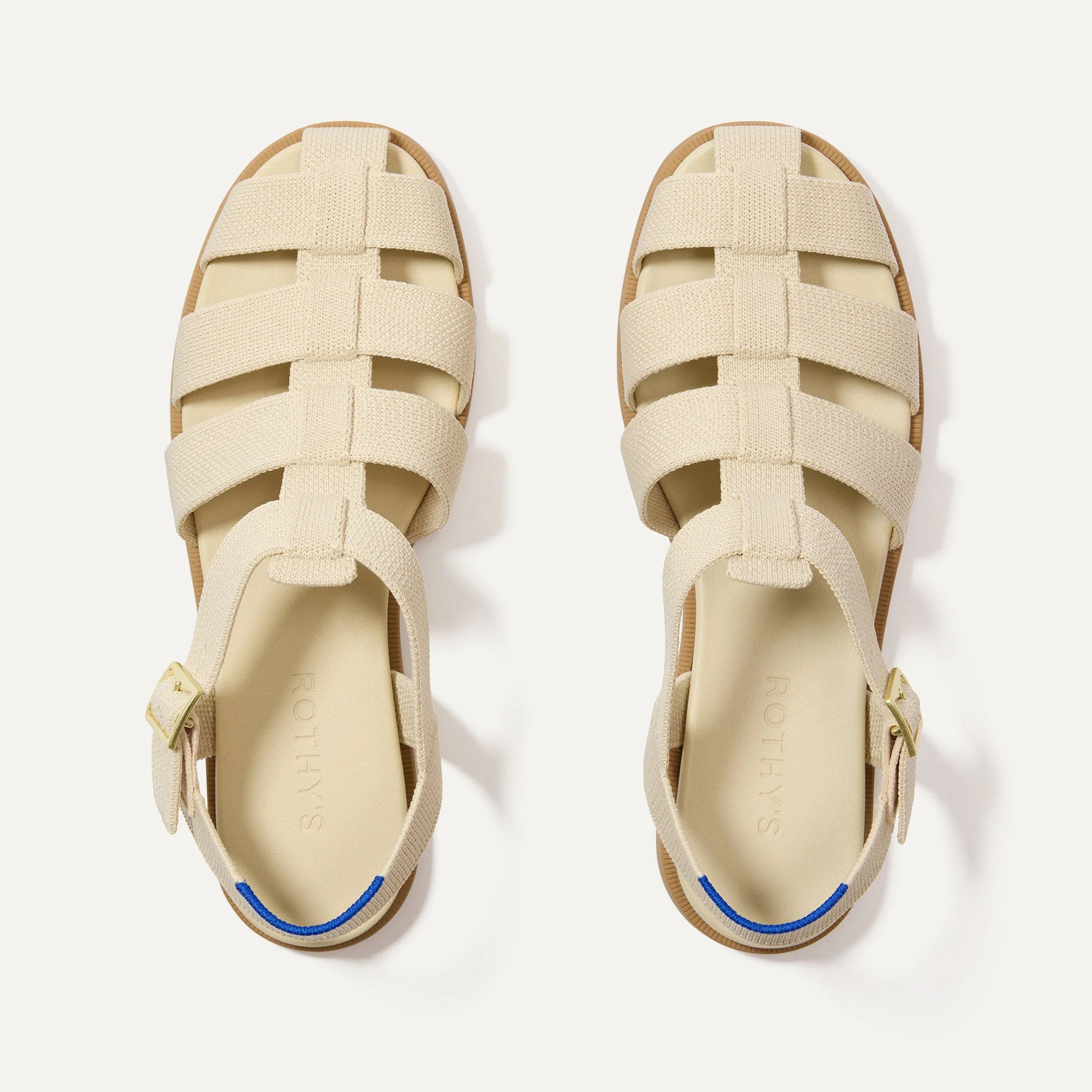 The Fisherman Sandal in Coconut | Women's Sandals | Rothy's | Rothy's