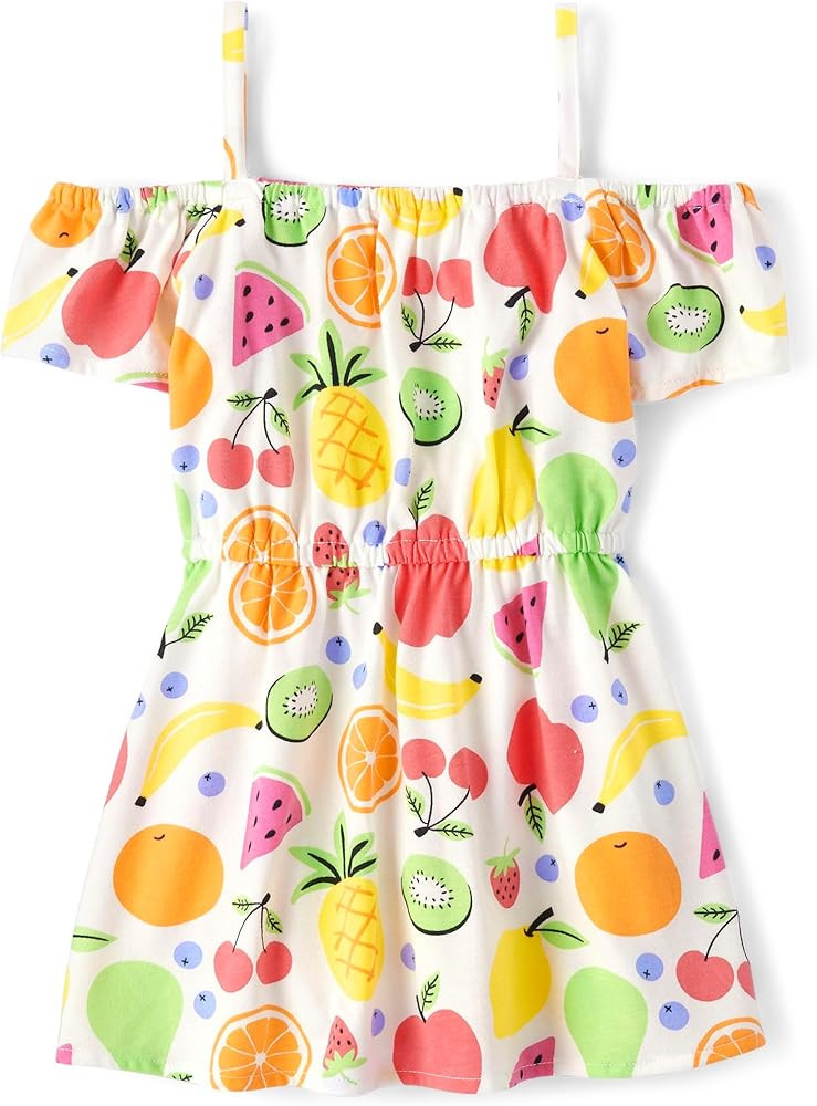 The Children's Place Baby Girls' and Toddler Short Sleeve Everyday Dresses | Amazon (US)
