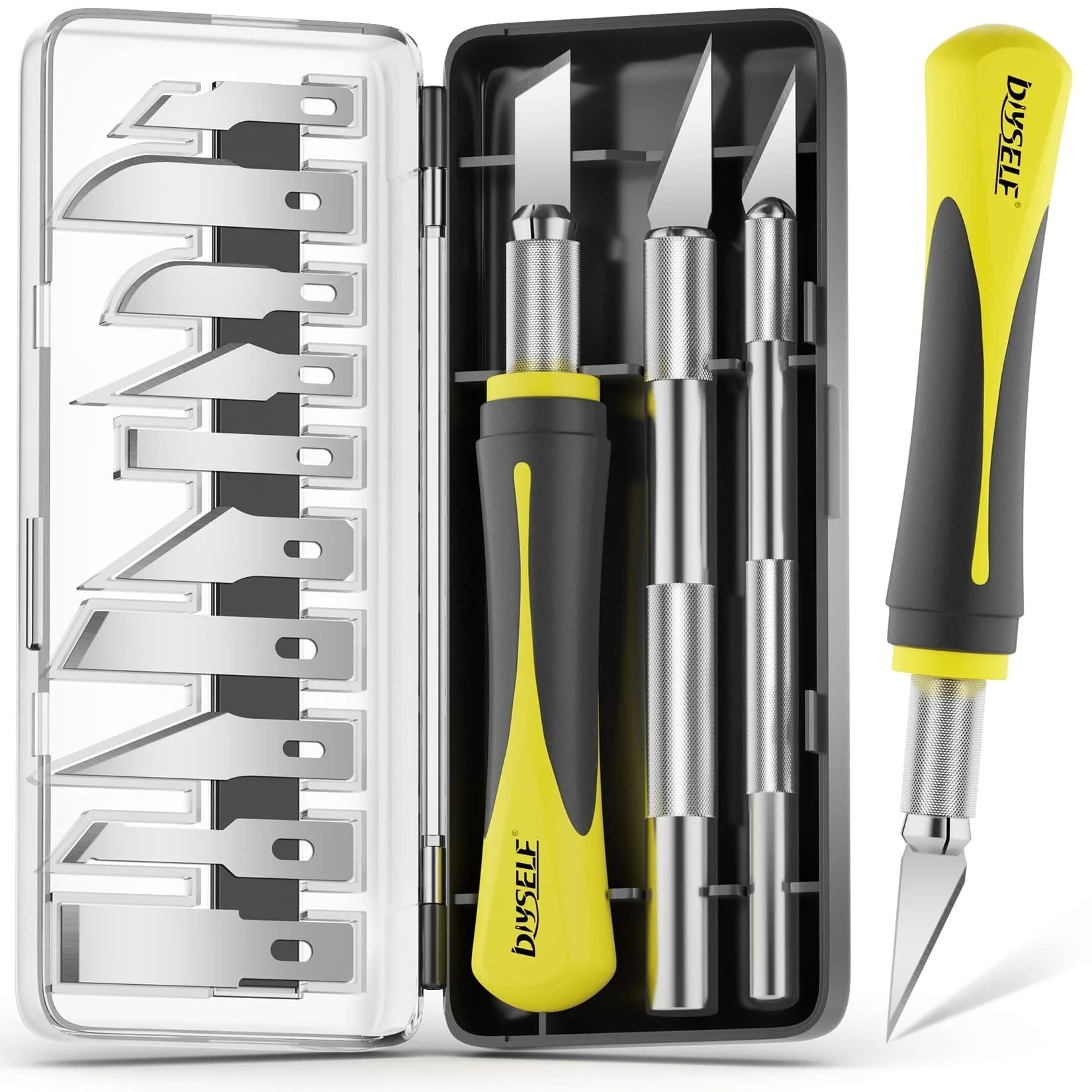16-Piece Exacto Knife Set, Craft Knife Set for Pumpkin Carving, Modeling, Pumpkin Carving Tools | Walmart (US)