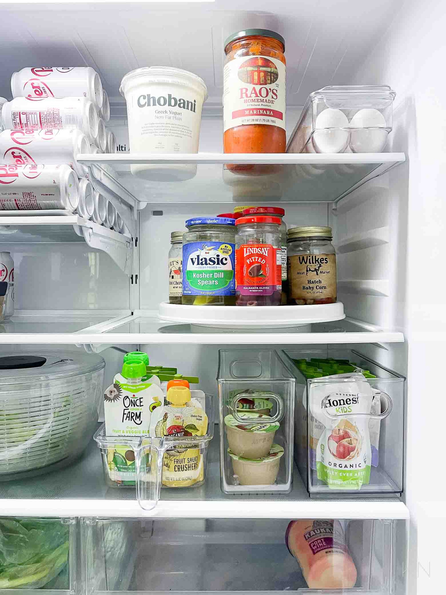 It’s a great time to clean out the fridge and freezer to make room for lighter grocery fare and it’s easy to keep them organized with a few key components, like a lazy Susan, bins and a beverage mat. home storage kitchen storage refrigerator storage home organization kitchen organization refrigerator organization salad spinner

#LTKStyleTip #LTKFindsUnder50 #LTKHome