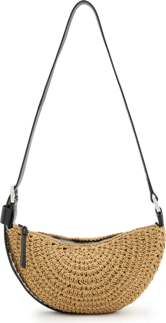 AllSaints Half Moon Knot Crossbody Bag | Nordstrom | Nordstrom