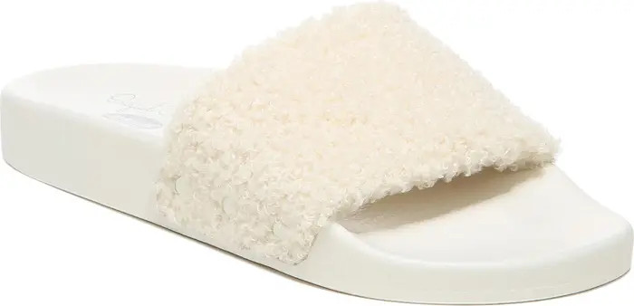 Pisces Faux Fur Slide Sandal | Nordstrom