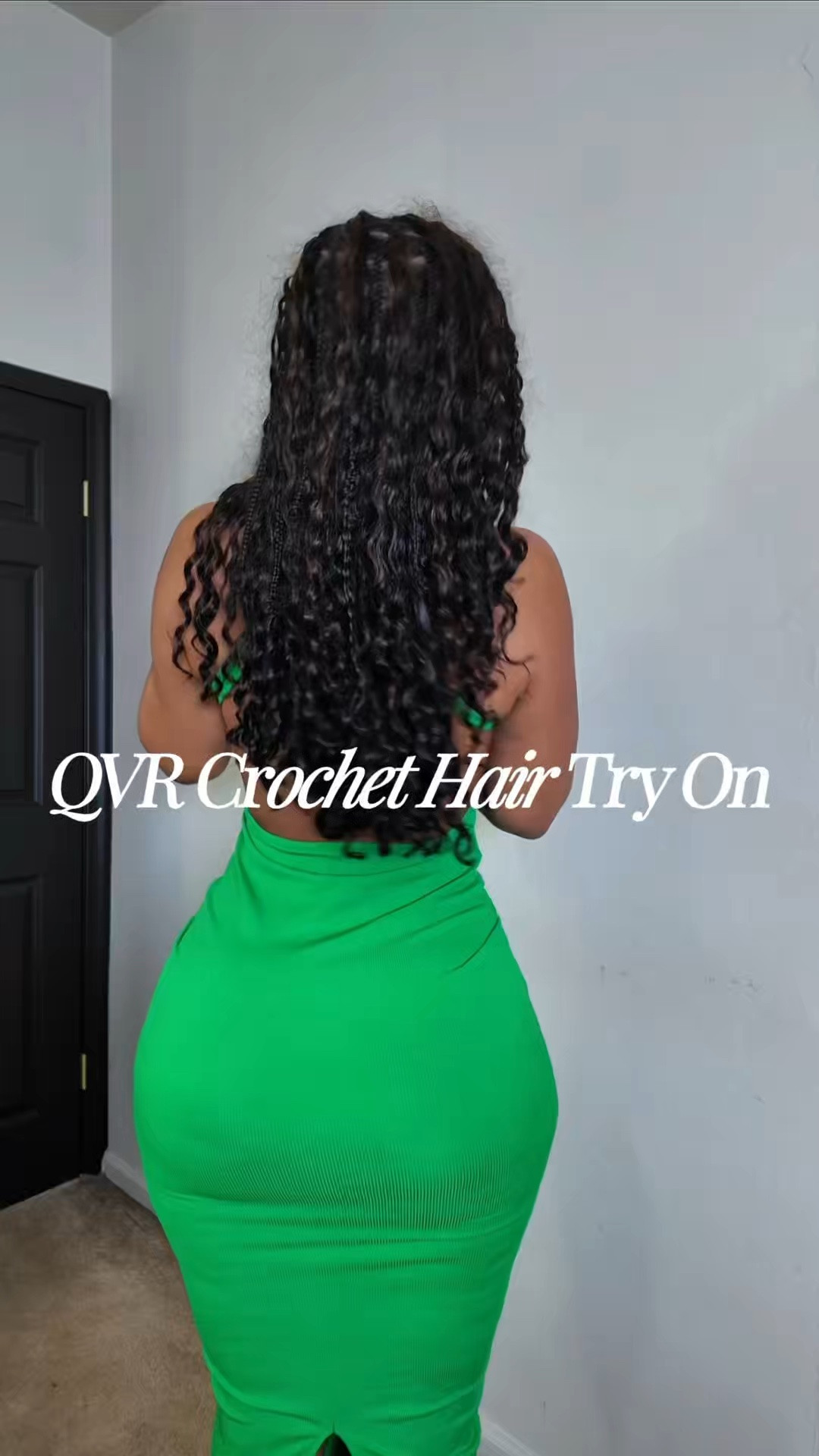 QVR Crochet Hair Try On