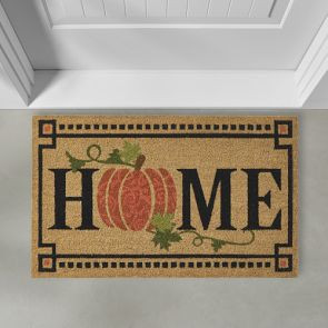 Williams Sonoma Home Pumpkin Doormat | Williams-Sonoma
