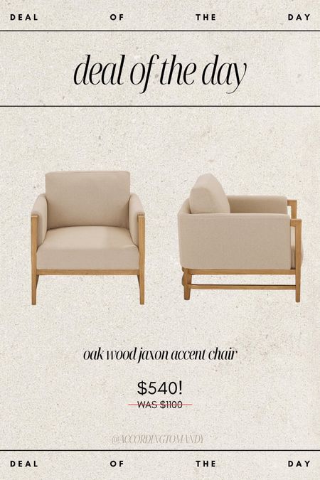 Deal of the day: accent chair from Ballard designs 



#LTKFind #LTKsalealert #LTKhome