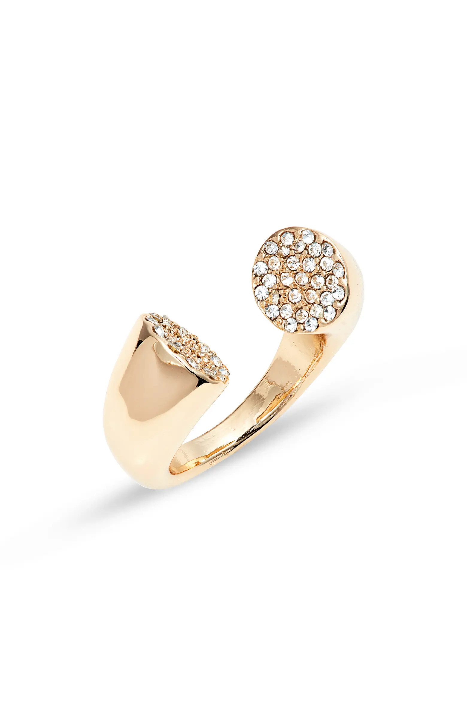 Open Edit Pavé Edge Open Ring | Nordstrom | Nordstrom