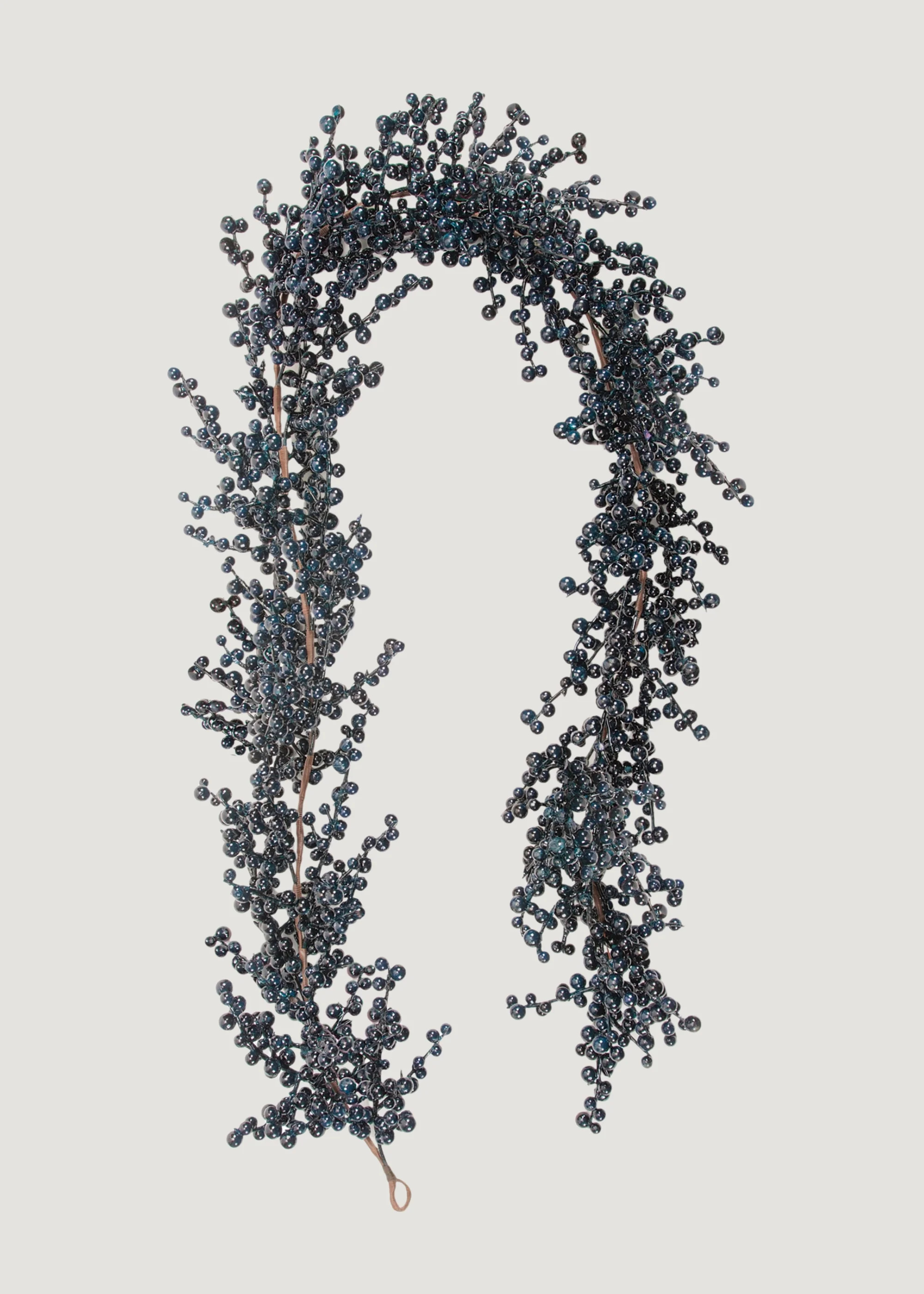 Burst of Blue Holiday Berry Garland - 72" | Afloral