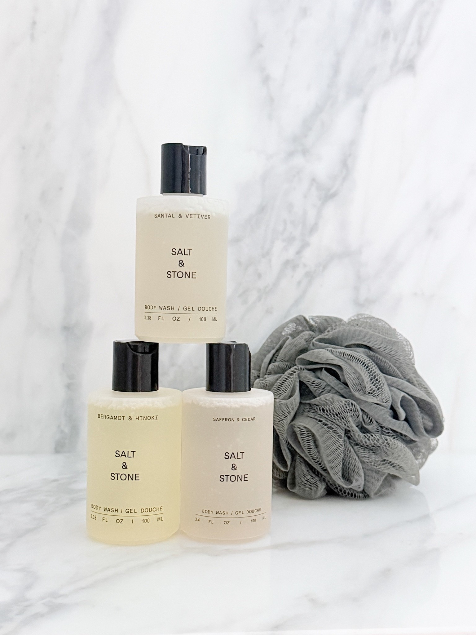 How cute is this little shower gift set?! Salt & Stone clean beauty luxury body wash discovery set so they can try three of their different scents paired with an eco friendly loofah to make showering even more luxe. It’s the perfect little splurge for someone who may not treat themselves 🤍

#LTKselfcare #LTKgrwm #LTKmorningroutine