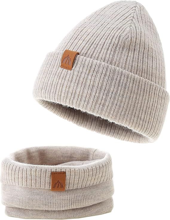 LMLALML Beanie for Toddler Boys Elegant Baby Beanie Knit Winter Hat for Kids | Amazon (US)