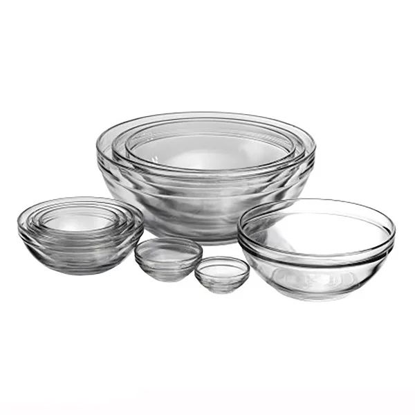 Mainstays Glass Mixing Bowl Set, 10pc | Walmart (US)