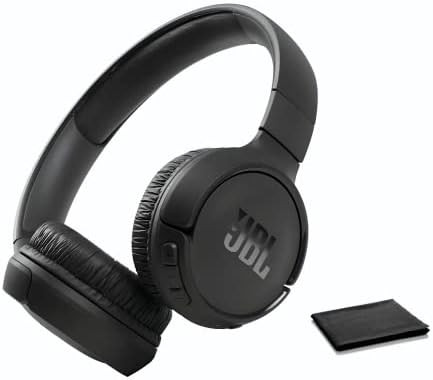 JBL Tune 570BT On-Ear Wireless Bluetooth Headphones with Pure Bass Stereo Sound, Includes Cleanin... | Amazon (US)