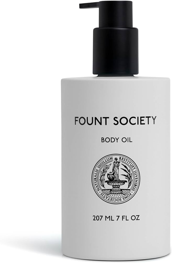 Body Oil - 7 fl oz Hydrating Oil for Nourished Skin - Lightweight, Fast Absorbing, Non-Greasy For... | Amazon (US)