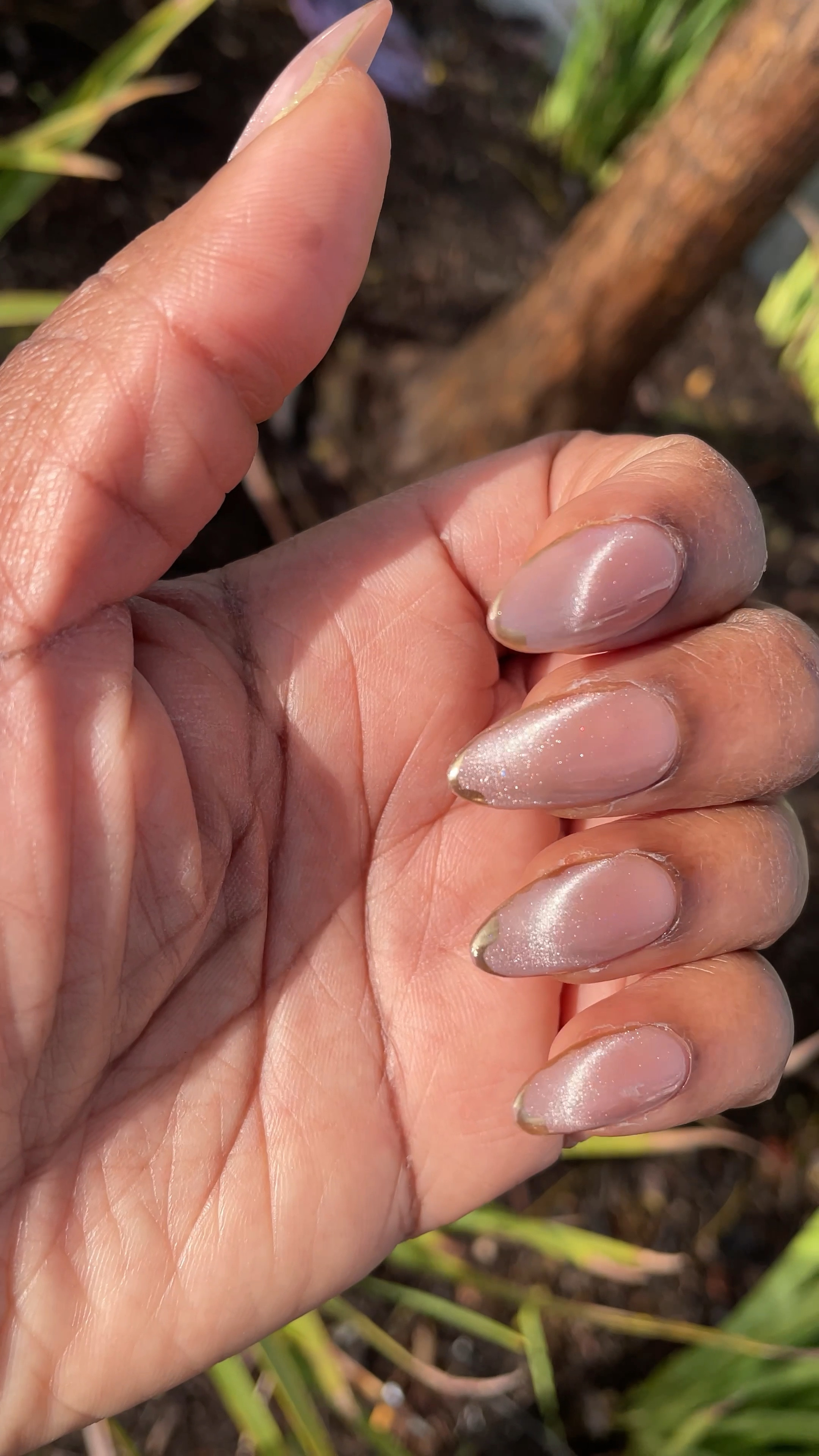 BTArtbox Press On Nails Almond - Cat Eye Medium Nails with 3D Sculpting Metallic Design, Knightshield #btartbox

#LTKBeauty #LTKStyleTip