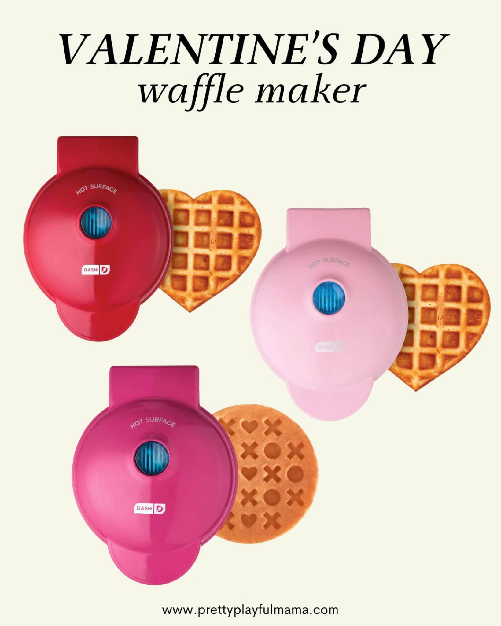 Create sweet moments this Valentine's Day with these heart-shaped waffle maker. Transform your breakfast into a delightful expression of love, crafting delicious heart waffles that capture the essence of the season. Make mornings special, turning a simple meal into a heartwarming celebration of togetherness with our Valentine's Day waffle maker.

#LTKMostLoved #LTKSeasonal #LTKfindsunder50