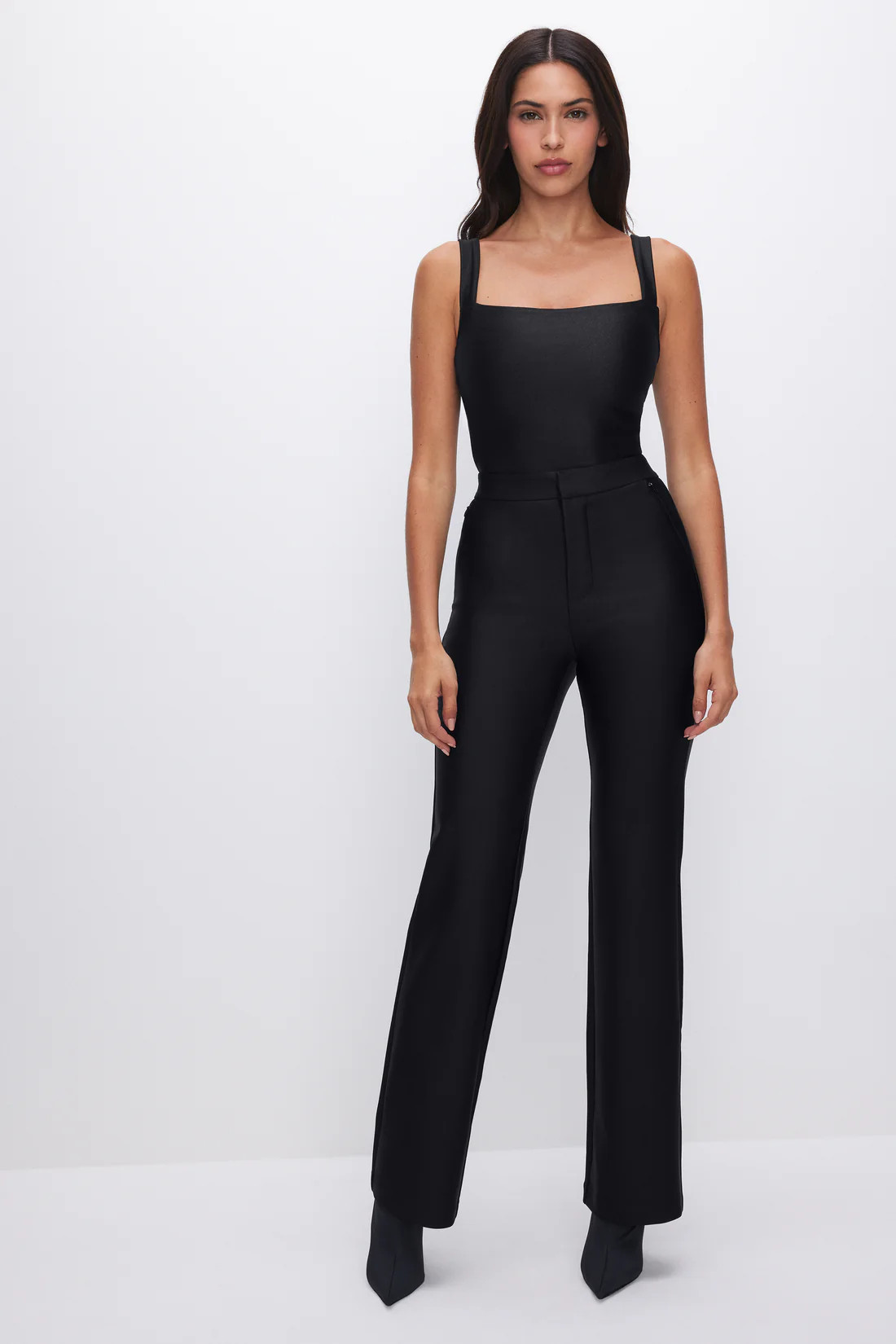 GOOD ICON FAUX LEATHER PANTS | BLACK001 - GOOD AMERICAN | Good American