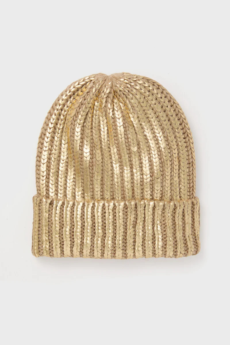 Gold Metallic Winter Hat | Tuckernuck (US)