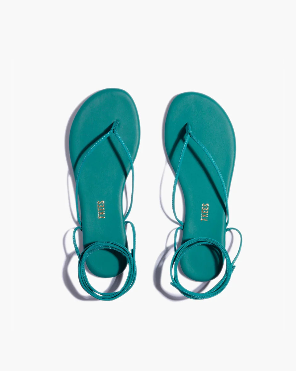Lilu Pigments in Emerald | Sandals | Women's Footwear | TKEES