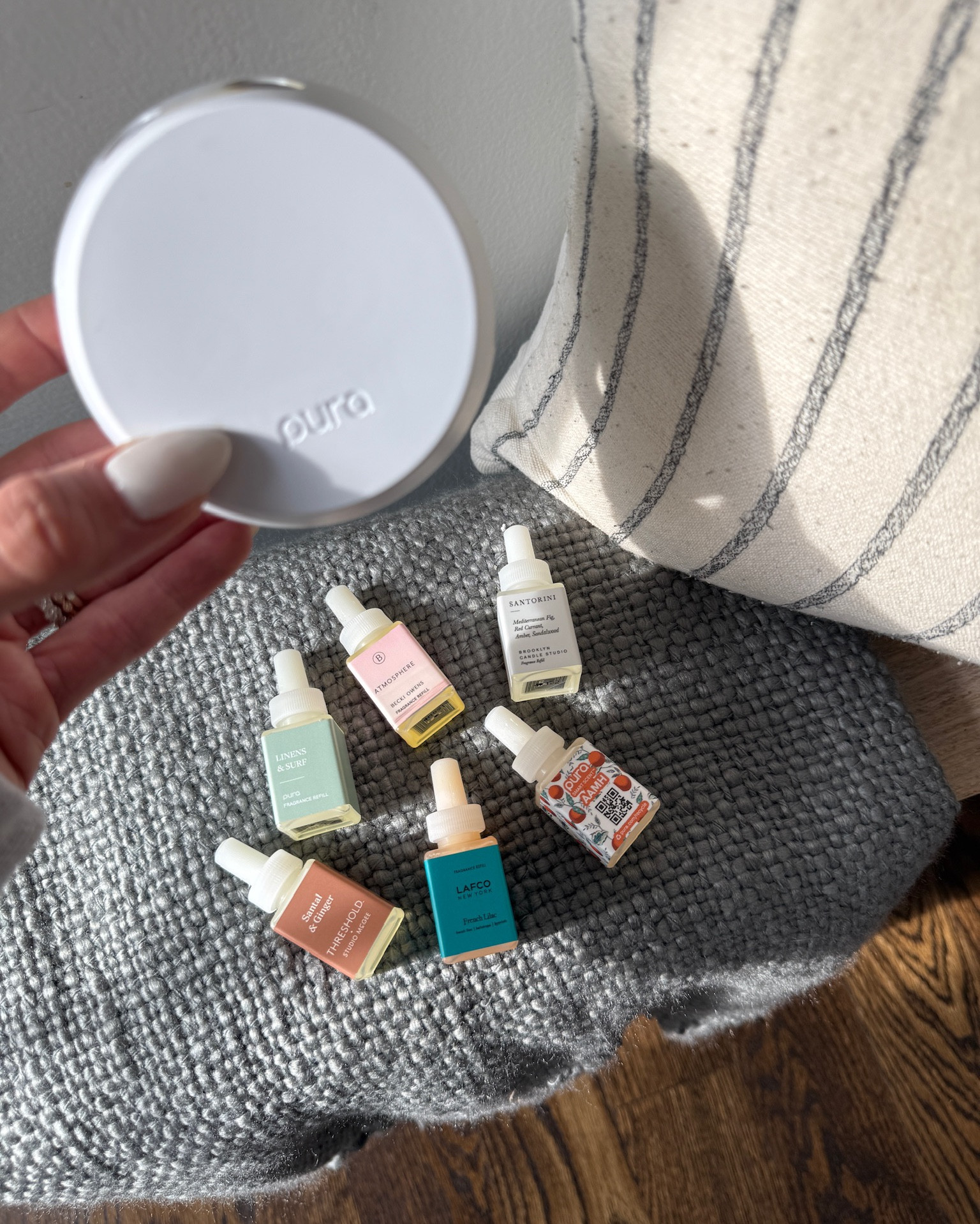 One of my favorite ways to keep our home smelling good is with Pura! I love that I can control when the scents are released. Save right now during the LTK spring sale! Save 25% off select scents!! Use code LTKPURA

#LTKHome #LTKSaleAlert #LTKSpringSale