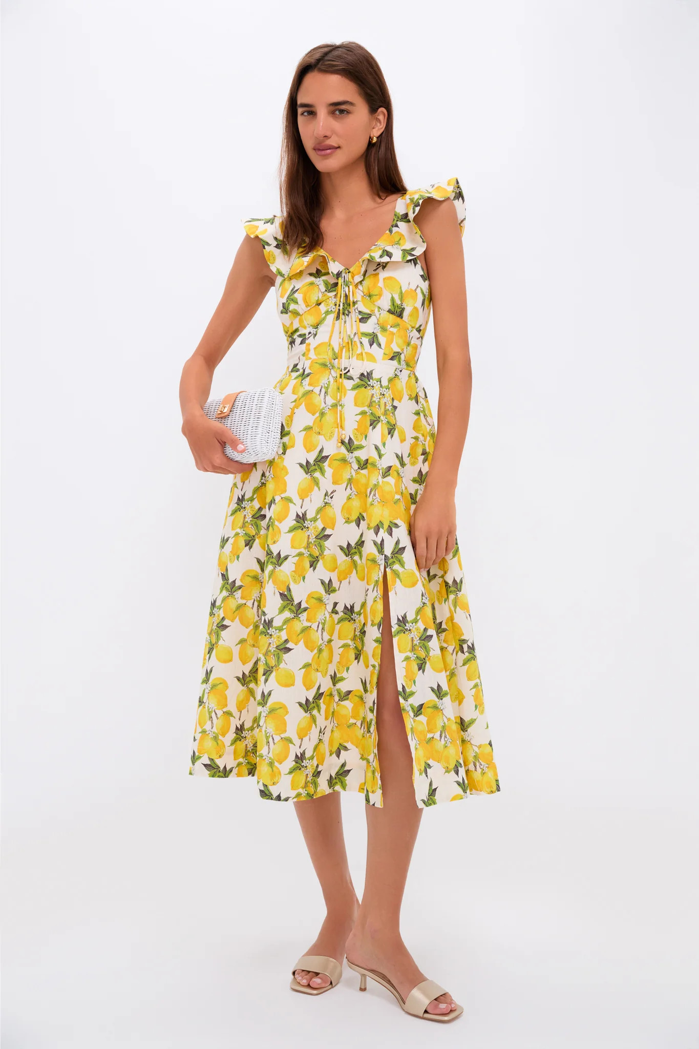 Lemon Blanca Midi Dress | Tuckernuck (US)
