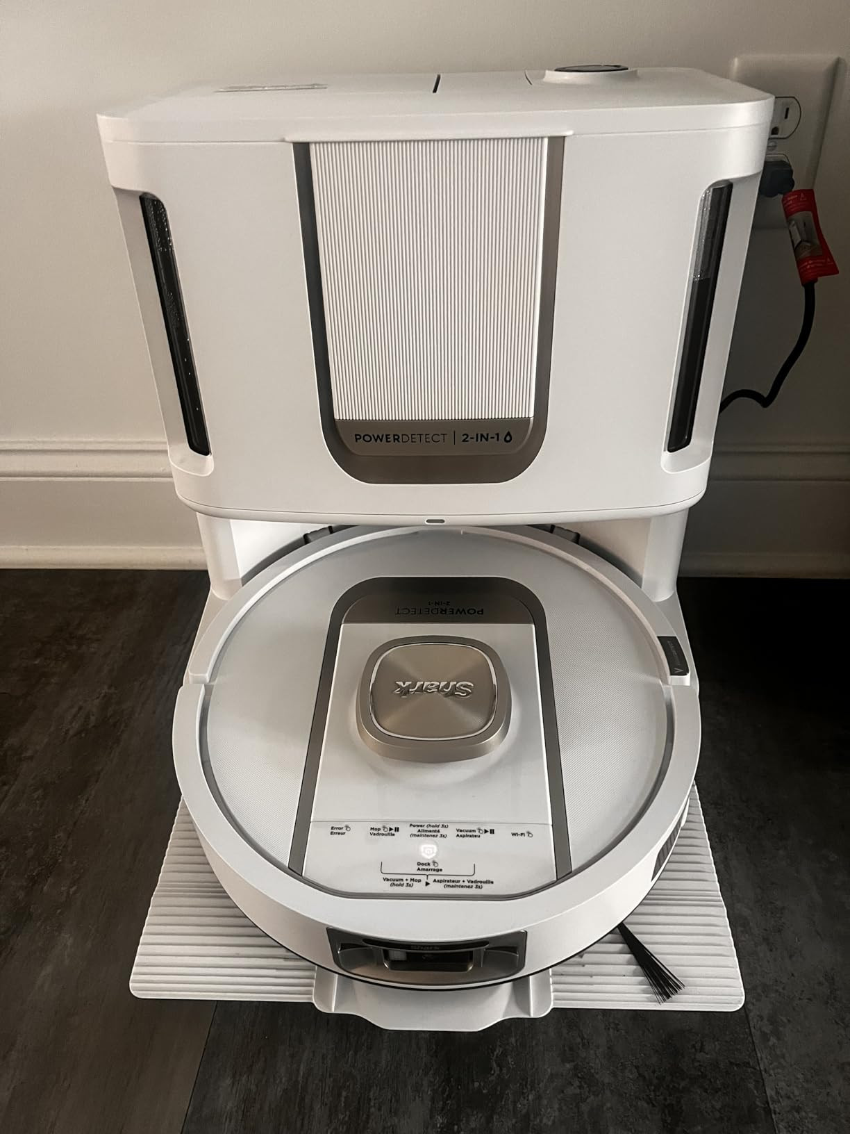 Shark Robot Vacuum & Mop Combo, PowerDetect ThermaCharged NeverTouch Pro, Self-Emptying, Self-Ref... | Amazon (US)