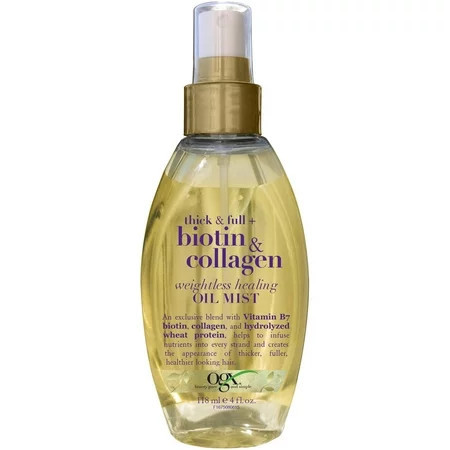 OGX Biotin & Collagen Weightless Healing Oil Mist 4 Oz | Walmart (US)
