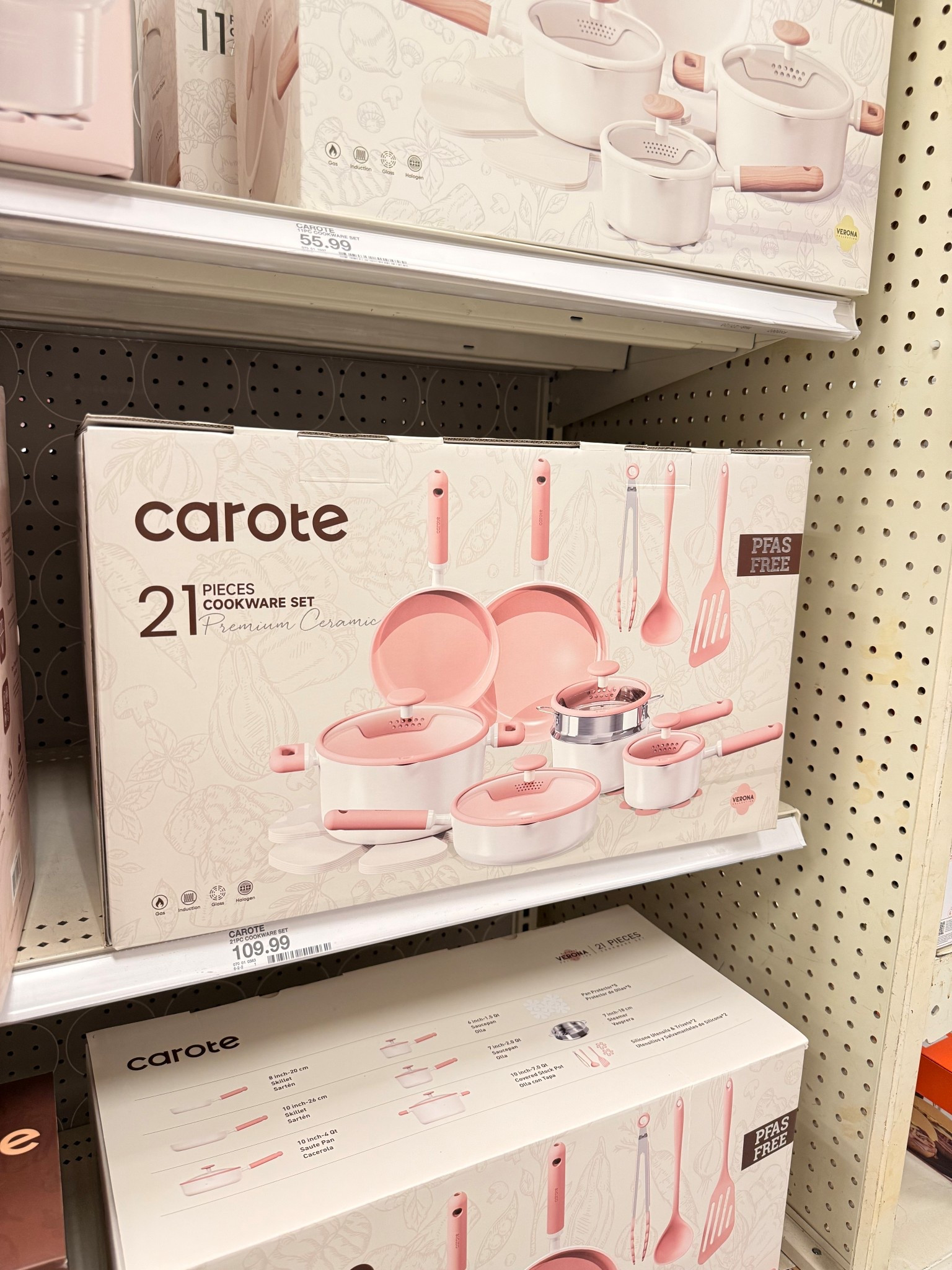 Spotted: pink Carote pans @Target 🌷🌸🤍🍳 

If you’ve been wanting pink cookware, these pants are so amazing and now come in PINK! 

#LTKHome #LTKfoodie