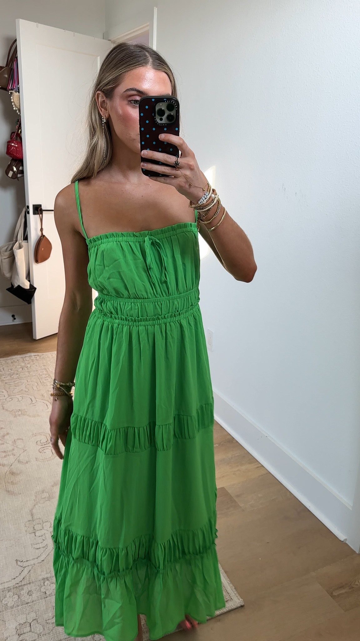 Amazon size small Wenrine Womens Summer Beach Dresses Backless Spaghetti Straps Self Tie Tiered Flowy Casual Maxi Dress with Pockets

#LTKSwim #LTKSaleAlert #LTKootd