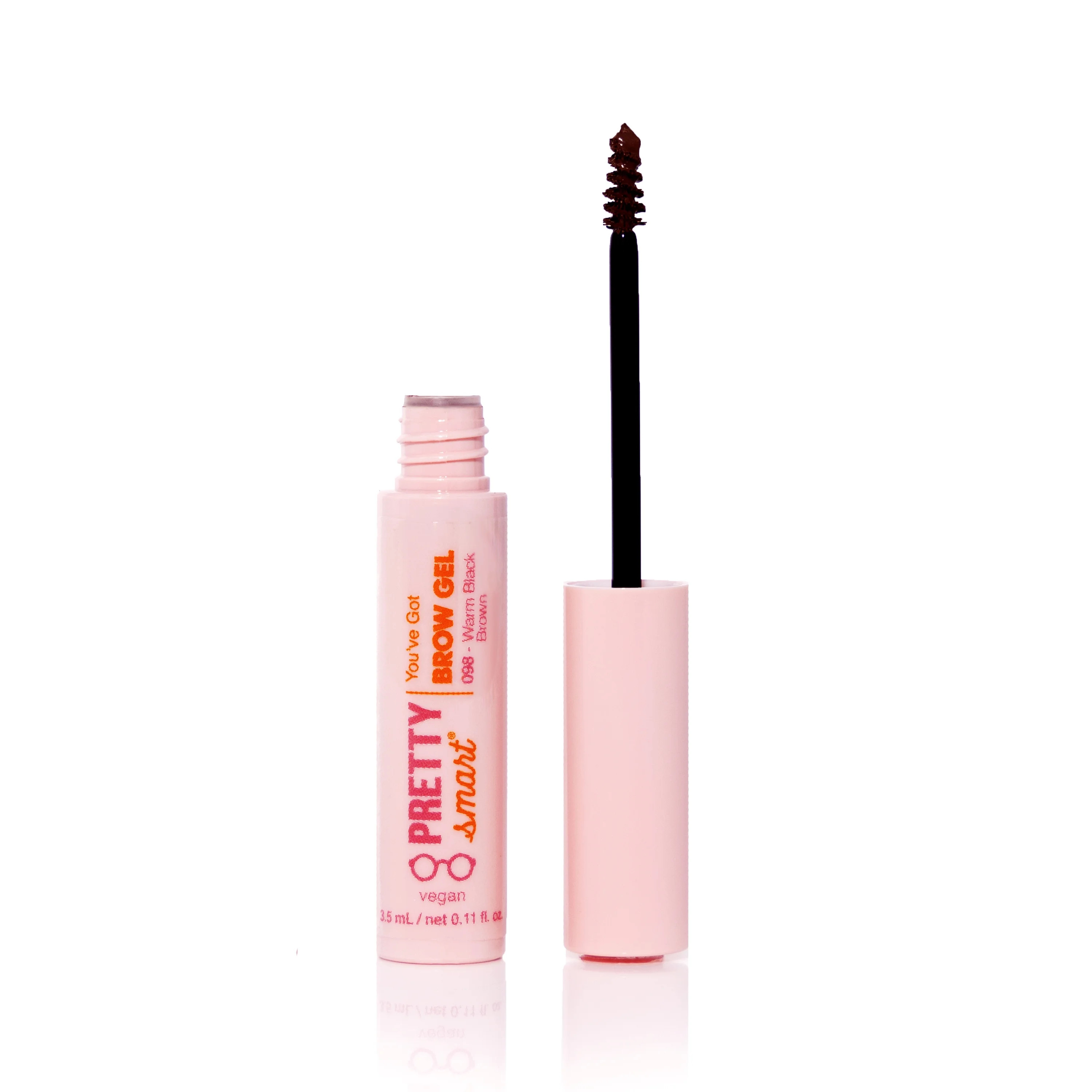 Pretty Smart You've Got Brow Gel, Warm Black Brown, 0.11 fl. oz. - Walmart.com | Walmart (US)
