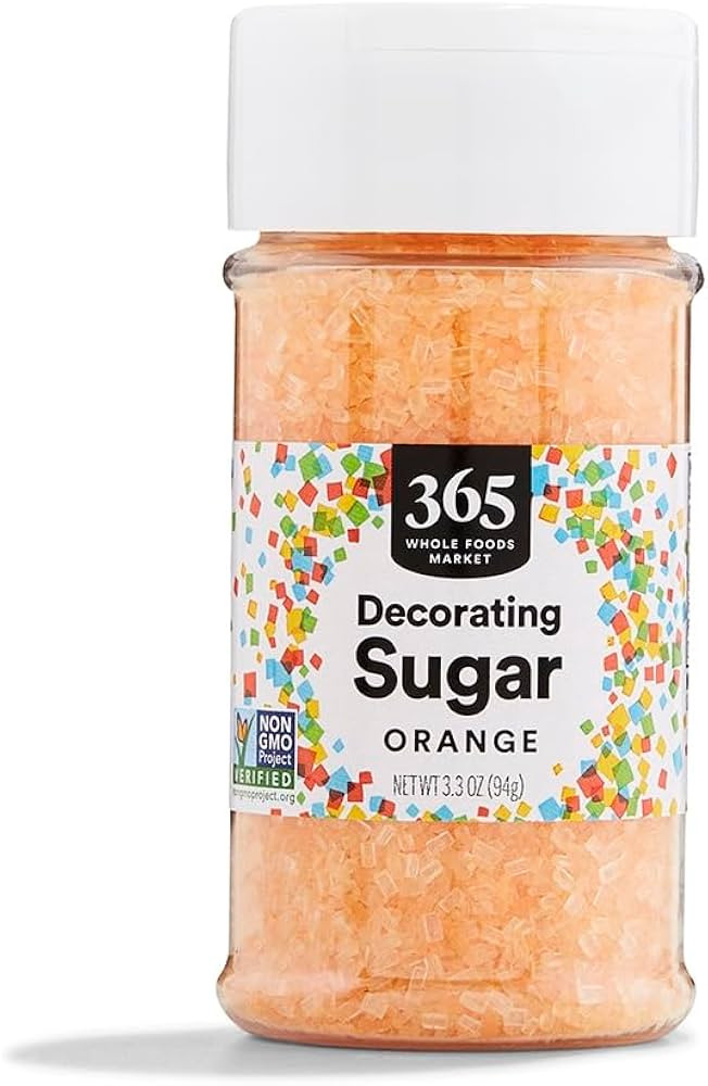 365 by Whole Foods Market, Orange Colored Sugar, 3.3 Ounce | Amazon (US)