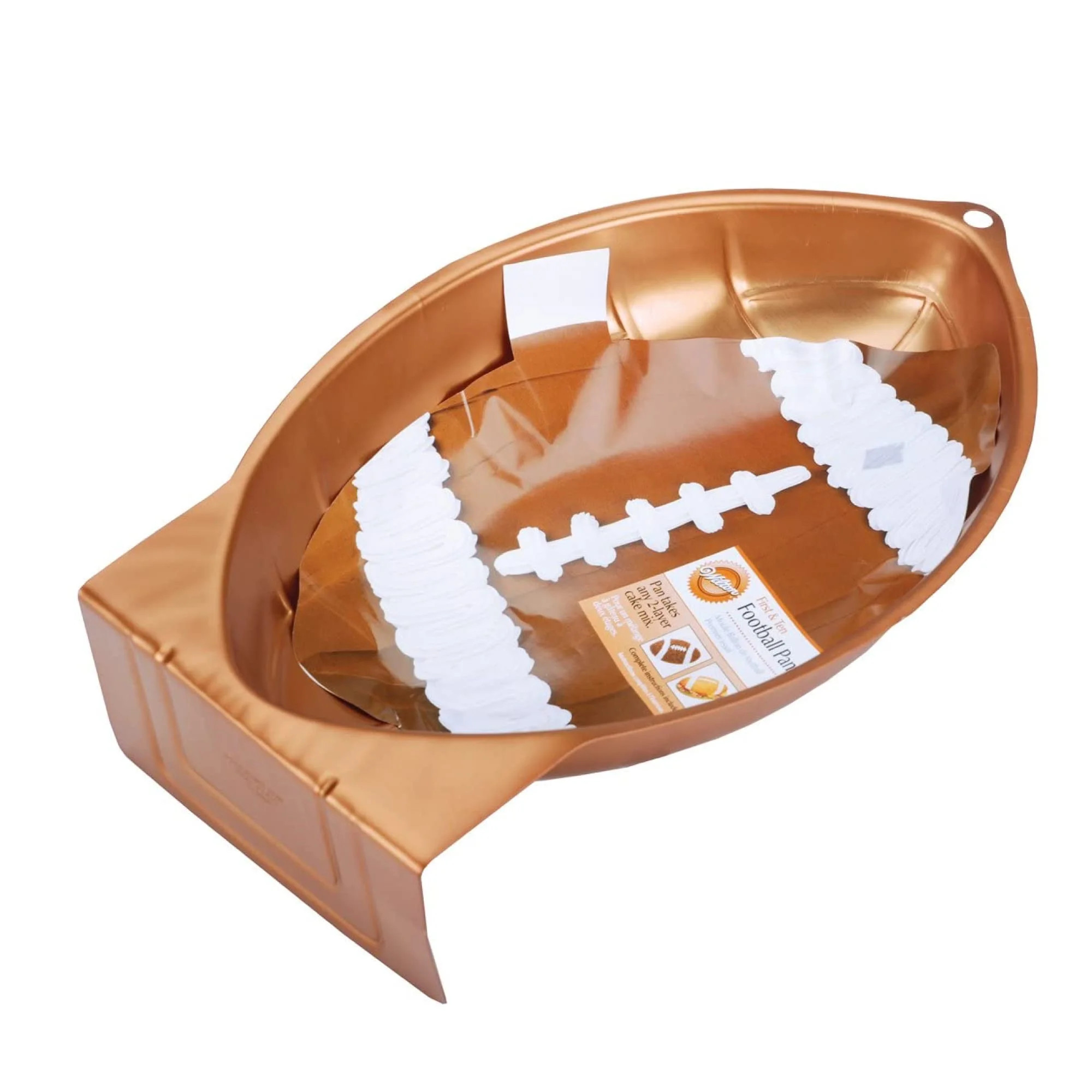 Wilton First & Ten Football Game Night Aluminum Cake Pan | Walmart (US)