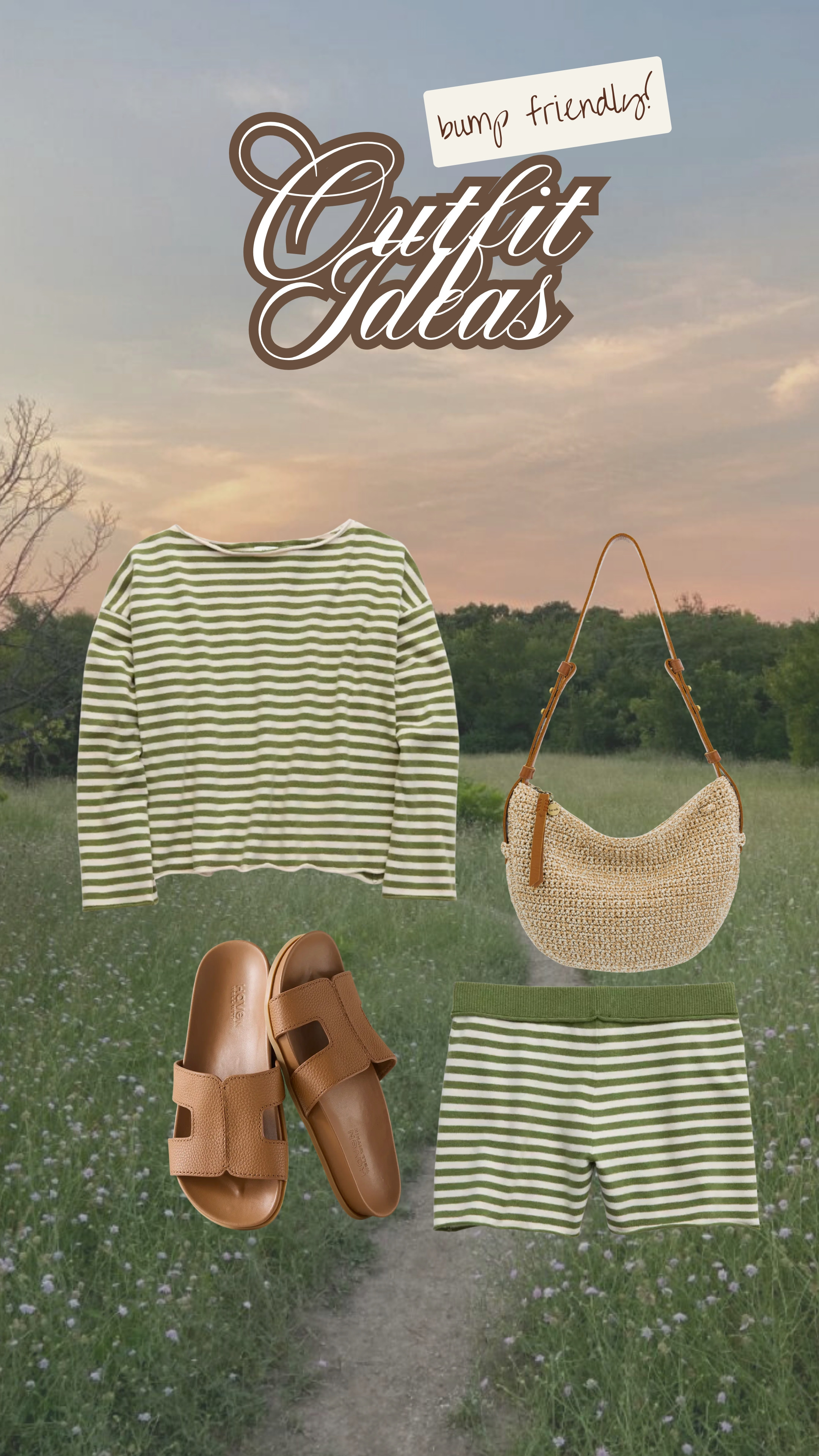 Love this spring outfit- the shorts are stretchy and perfect for a bump or postpartum!

spring outfits, spring style, bump outfits for spring 

 #LTKootd