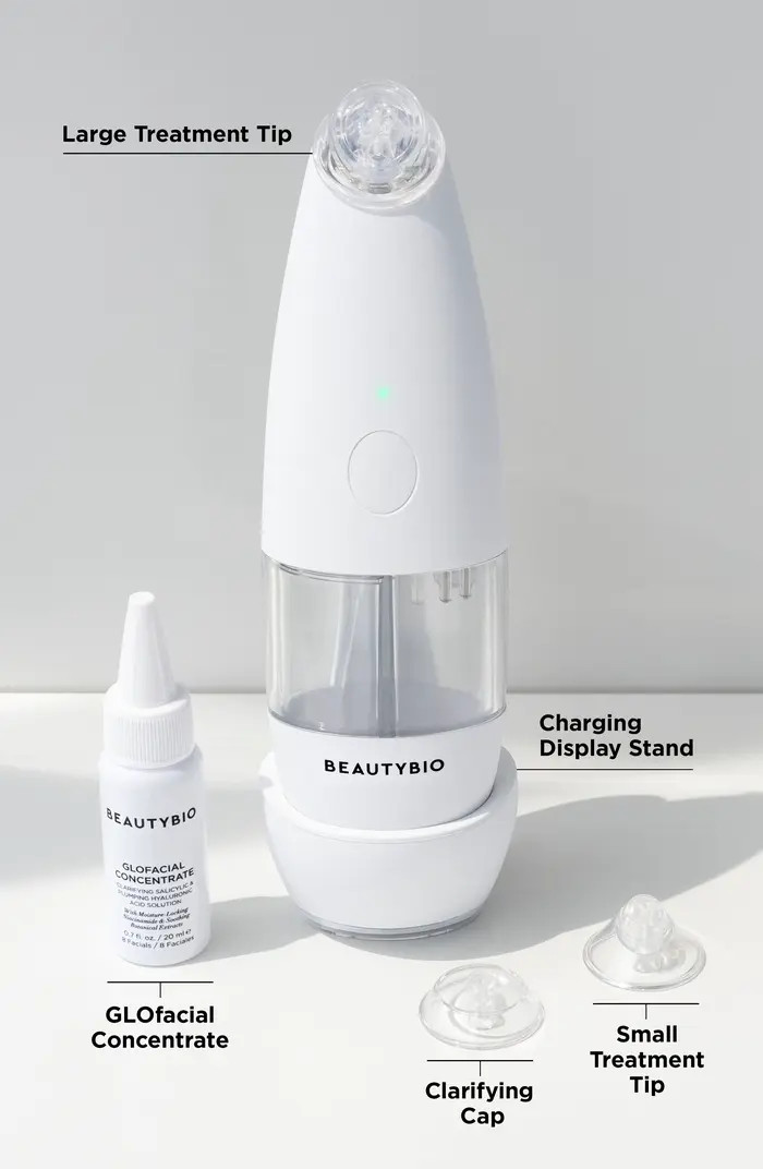 GLOfacial Hydro-Infusion Deep Pore Cleansing + Blue LED Clarifying Tool | Nordstrom