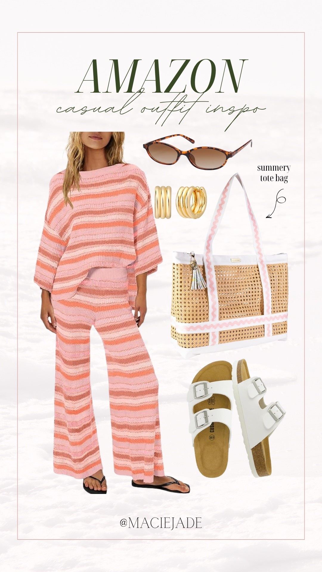 Super cute lightweight set from Amazon + outfit idea! 💗 

spring outfit; spring outfits, summer outfit, summer outfits, midsize approved, midsize friendly, amazon, amazon find, amazon finds, amazon must have, amazon must haves, amazon essentials, amazon style, amazon fashion, amazon staples, amazon basic, amazon basics, amazon favorites

#LTKSeasonal #LTKMidsize #LTKootd