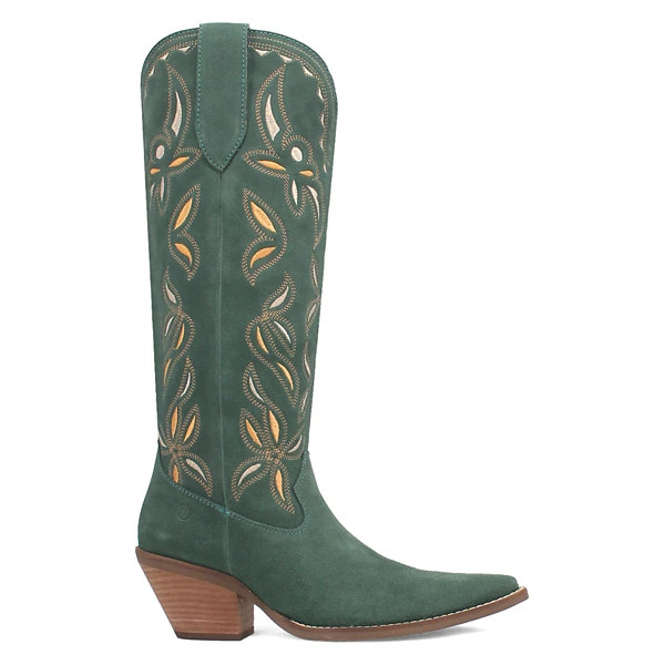 Women's Dingo Bandelera Western Boots 8.5 Green | Scheels