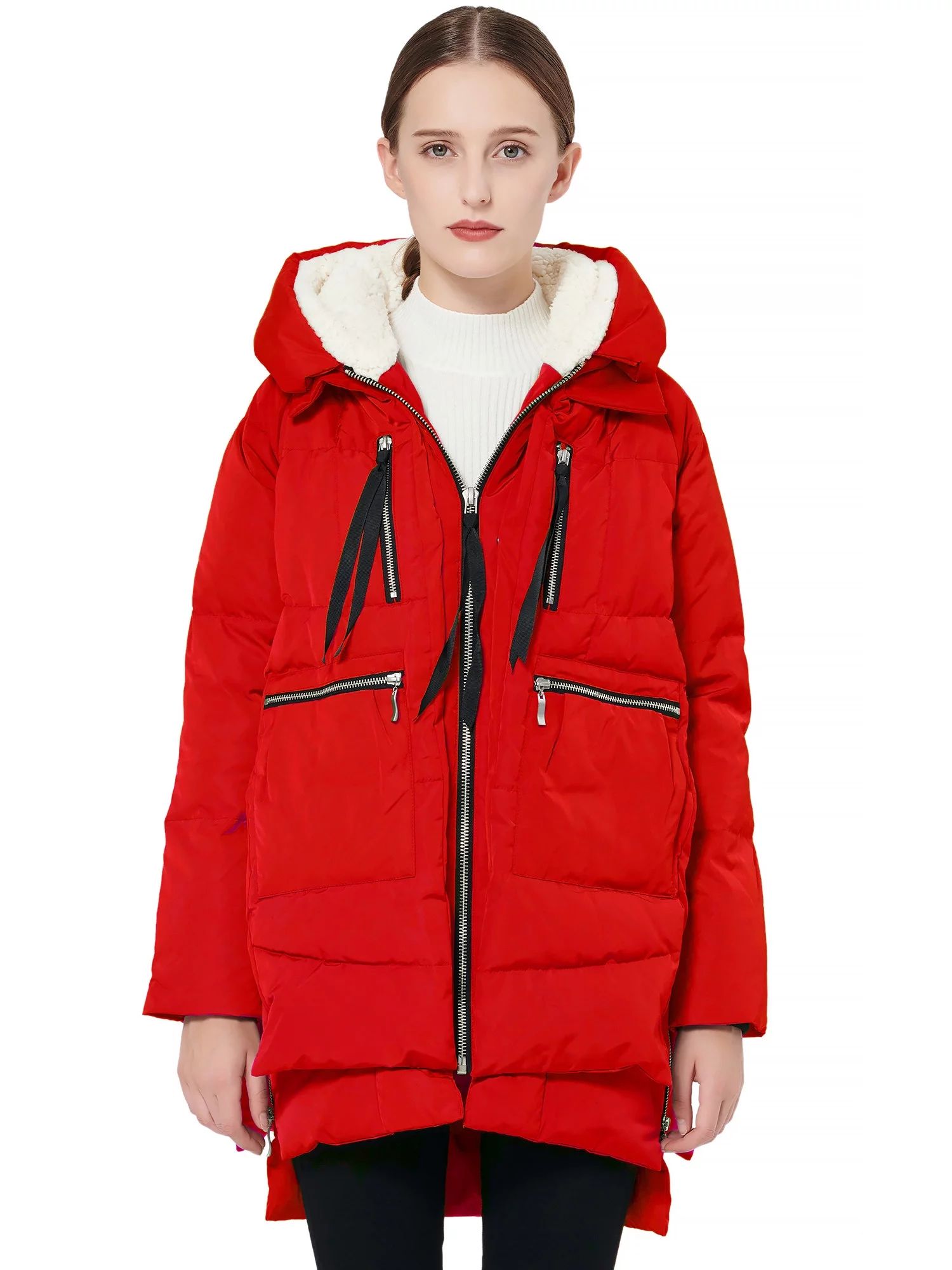 Orolay Women's Winter Coat Warm Thickened Puffer Down Jacket - Walmart.com | Walmart (US)