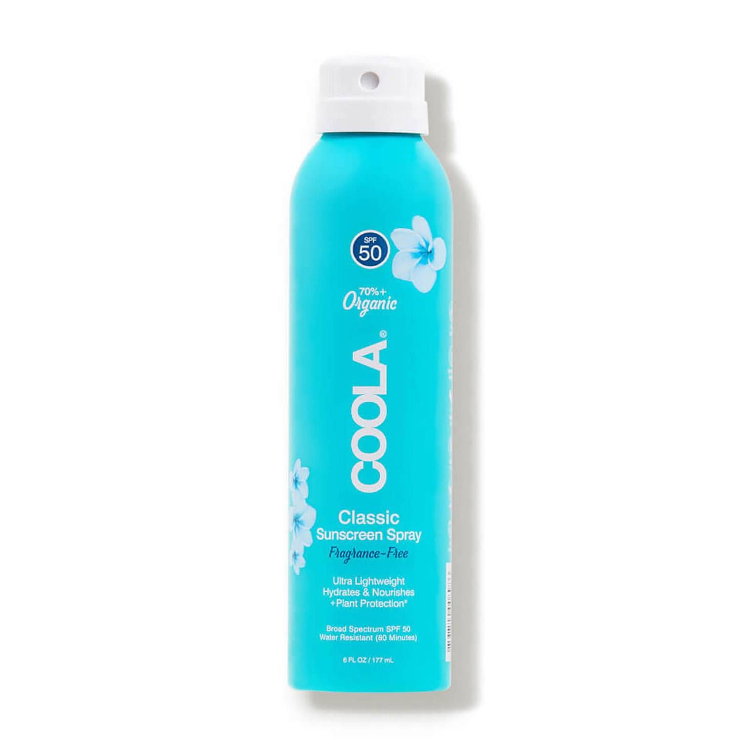 COOLA Classic Body Organic Sunscreen Spray SPF 50 (6 fl. oz.) | Dermstore (US)